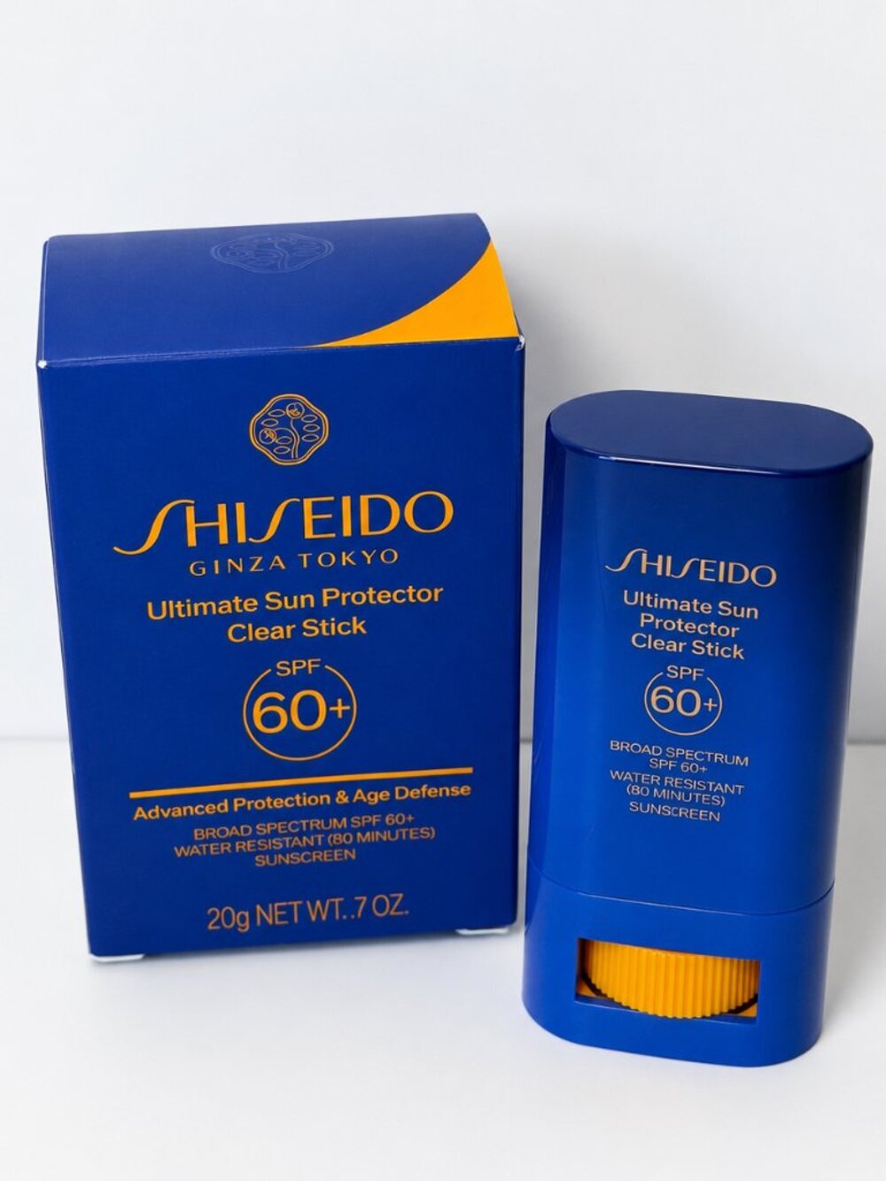 NEW Shiseido Ultimate Sun Protector Clear Stick SPF 60+